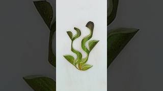 Fruit design leaf cucumber🥒shortsfeed ytshortvideo shorts art [upl. by Adnopoz]