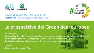 Per un salto di classe  Area decarbonizzazione  Webinar 4 [upl. by Miharbi]