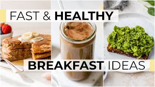 HEALTHY BREAKFAST IDEAS FOR BUSY MORNINGS  3 quick and easy recipes [upl. by Elsie]