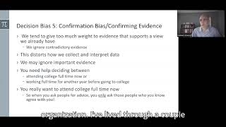 Decision Making Biases Confirmation Bias 1719521470019 [upl. by Floris]