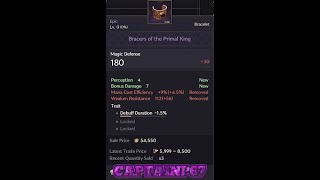 THRONE AND LIBERTY BRACERS OF THE PRIMAL KING EPIC ITEM OVERVIEW [upl. by Nivlak]