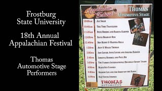 Appalachian Festival 2023  Thomas Automotive Stage Performers [upl. by Lowrie805]