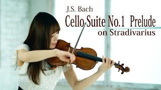 世界最高名器ストラディバリウスで バッハ：無伴奏チェロ組曲を演奏してみた／JS Bach  Cello Suite No1 in G Major BWV 1007 Prélude [upl. by Nibbor]