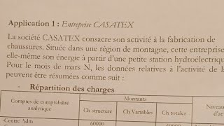 Comptabilité Analytique S3 Direct Costing exercice prof  résumer [upl. by Odo]