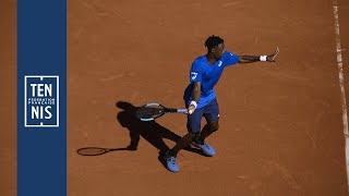 RolandGarros 2019  Gaël Monfils vs Antoine Hoang  Highlights  FFT [upl. by Ecyt464]