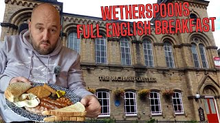 WETHERSPOONS FULL ENGLISH BREAKFAST  Is it all hype   Food Review  WETHERSPOONS WEEK  Day 3 [upl. by Acinor]