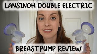 Lansinoh Double Electric Breastpump Review [upl. by Aletta498]