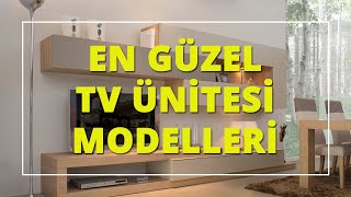 EN GÜZEL MODERN TV ÜNİTELERİ  EV DEKORASYONU [upl. by Adnaloy622]