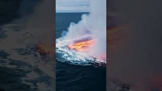 Lava Swirl Emerges in Deep Ocean Mesmerizing Underwater Phenomenon lava Phenomenon scaryocean [upl. by June]