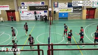 XIX TORNEO CITTA DI MANTOVA  U15M  Finale 12 posto  Diavoli Rosa vs Vero Volley Monza [upl. by Ailehs]