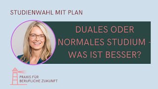 Duales oder normales Studium  was ist besser [upl. by Aisayn]