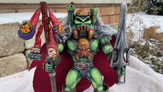 Masters of the Universe custom castle grayskull man figure quick review [upl. by Hewett]