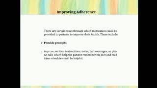 Adherence  Improving Adherence  Health Psychology  Part3  in Urdu and Hindi [upl. by Scotney319]