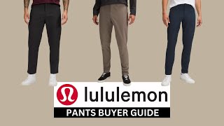 Best Lululemon Pants for Men  Buyers Guide amp Try On [upl. by Nirret]