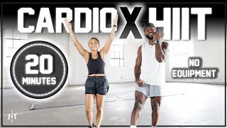 20 Minute Full Body Cardio HIIT Workout NO REPEAT  Burn Body Fat [upl. by Nilrah]