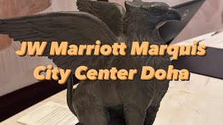 Hotel Room Tour JW Marriott Marquis City Center Doha 杜哈市中心JW侯爵酒店 [upl. by Vonni]