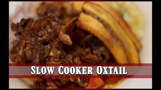 Slow Cooker Oxtail belizean style [upl. by Lissak]