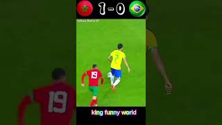 Brazil vs Morocco sorts brazil morocco viralshort viralshort [upl. by Oicnoel]