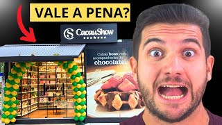 🍫Franquia Cacau Show é Furada ou Vale a Pena Valor Franquia Cacau Show Container [upl. by Aisenet]