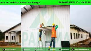 PARAMASTEELID Prefabricated Steel Building  Your Building Solution [upl. by Delahk]