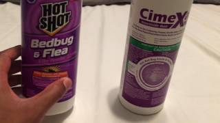 DIATAMACIOUS EARTH VS CIMEXA BEDBUG KILLER [upl. by Eedolem]