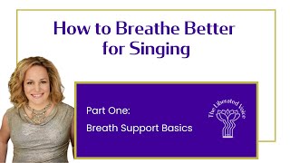 How to Breathe Better for Singing [upl. by Montanez93]