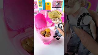 Satisfying with Unboxing amp Review Miniature Toilet Set  ASMR Video no music asmrtoys asmrroleplay [upl. by Niarda751]