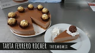 Postre Navidades Tarta Ferrero Rocher con Thermomix El Rincón de Noe [upl. by Fotzsyzrk]