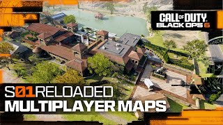 Season 01 Reloaded Multiplayer Maps  Call of Duty Black Ops 6 [upl. by Ellesor]