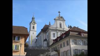 Hitzkirch LU Pfarrkirche St Pankratius Vollgeläute [upl. by Yuri742]