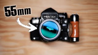 55mm Pentax SMC 67 lens review [upl. by Assenej]