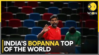 Rohan Bopanna celebrates World No 1 ranking by reaching Australian Open Doubles final  WION Sports [upl. by Ydnagrub]