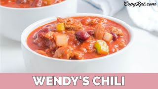 Wendys Chili [upl. by Spiro]