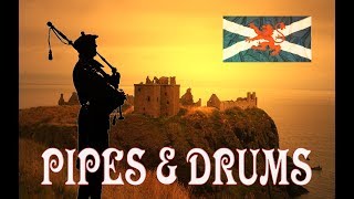 🎵💥💥Scotland the Brave Extended💥Pipes amp Drums💥💥🎵 [upl. by Jenni]