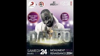 DAVIDO à DAKAR [upl. by Etiragram]