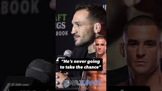 Michael Chandler Discusses BEEF with Dustin Poirier [upl. by Annoynek]