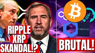 ⚠️MANIPULIERTE RIPPLE DEN XRP PREIS FETCHAI LINK METIS amp MATIC STARK [upl. by Odnarb]