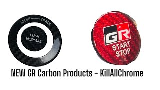 NEW GR Yaris Genuine Carbon Fibre Interior Parts KillAllChrome [upl. by Averat563]