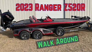 New 2023 Ranger Z520R  Walk Through Overview amp Closer Look  rangerboats bassfishing newboat [upl. by Patricio]