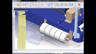 Solid Edge ST4 Machine Design Demo Center Plane Relationship [upl. by Perot915]