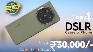 Top 4 Camera Phones Under 30000 in India 2024  OIS with 8K  Best Phone Under 30000  BBD Sale [upl. by Baugh857]