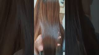 Hair rebond with hair color Treatment [upl. by Kavanaugh]