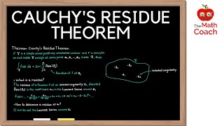 Cauchys Residue Theorem with Examples  Complex Integration  Complex Analysis 16 [upl. by Adnerak]