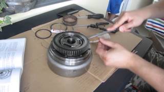 Yamaha XVS1100 DragStar Starter Clutch Replacement  Part 3 [upl. by Zenia]