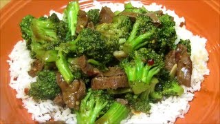 Beef and Broccoli  Easy Chinese Food Recipe [upl. by Abisia]