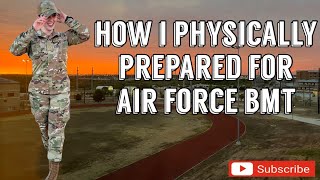 How I Physically Prepared For Air Force BMT 15 Mile Run PushUps amp SitUps [upl. by Prisilla]