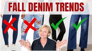 Top Denim Trends for Fall 2024 Over 50 [upl. by Eanrahs]