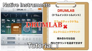 Native Instruments Drum Labの使い方① プリセットパターンを使用する（Sleepfreaks DTMスクール） [upl. by Ericha336]