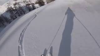 Opening Day of Serre Chevalier 201819 Season  and some sweet lines [upl. by Hach541]