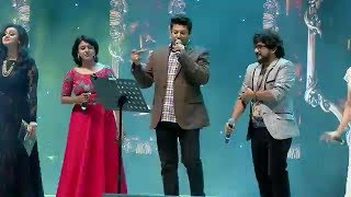 Asianet YUVA Film Awards 2017  kuttanadan kaayalile song [upl. by Wandy]